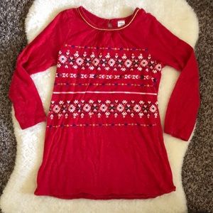 Girls red tunic